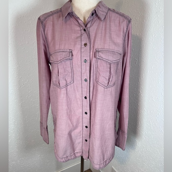 Free People Last Chance Button Down - Picture 2 of 7